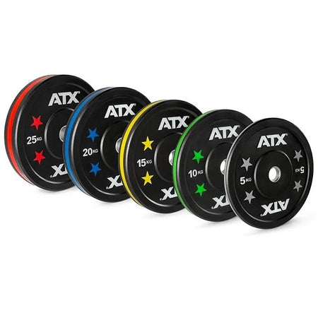 ATX® Color Stripes Bumper Plate - 5 kg bis 25 kg - Bumper Plate