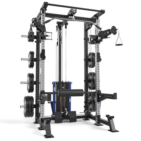 ATX® Hardcore Half Rack & Pull Station - Half Rack mit Kabelzug