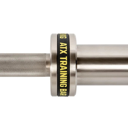 ATX® Olympic Hybrid Training Bar 220 cm x 50 mm - Chrom - Olympische Langhantelstange