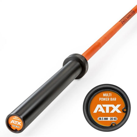 ATX® Multi Power Bar 220 cm x 50 mm - Cerakote (Hunter Orange) - Olympische Langhantelstange