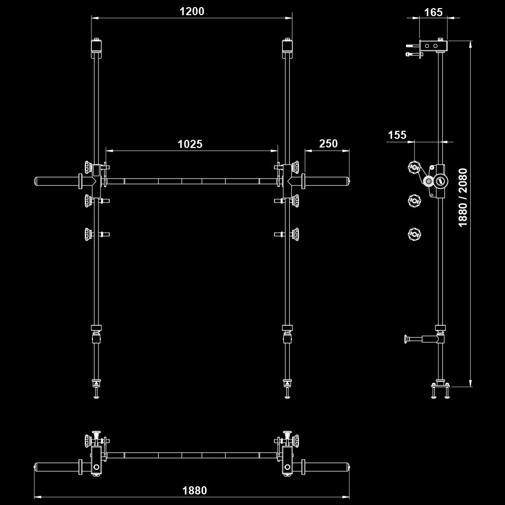 ATX® Multipresse - Optionen Rack - Series 640/660 - Multipresse Anbau