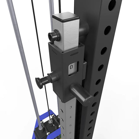 ATX® Power Rack 780 mit Latzug - Steckgewichte & Multipresse - Power Rack mit Kabelzug