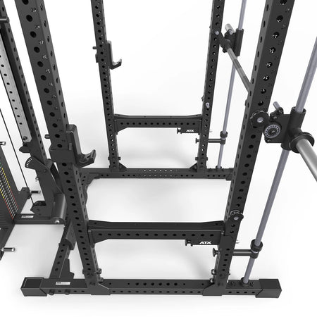 ATX® Power Rack 780 mit Latzug - Steckgewichte & Multipresse - Power Rack mit Kabelzug