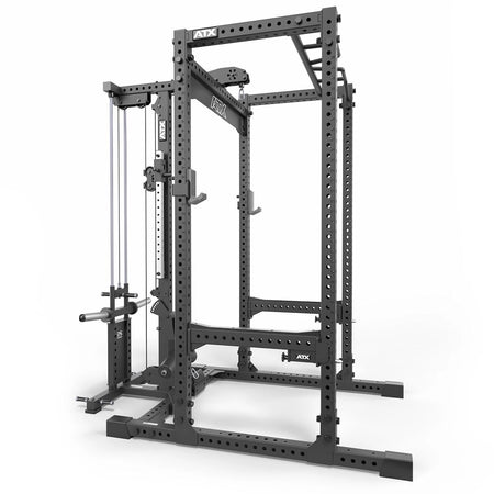 ATX® Power Rack PRX - 780 mit Latzug - Plate Load - Power Rack mit Kabelzug