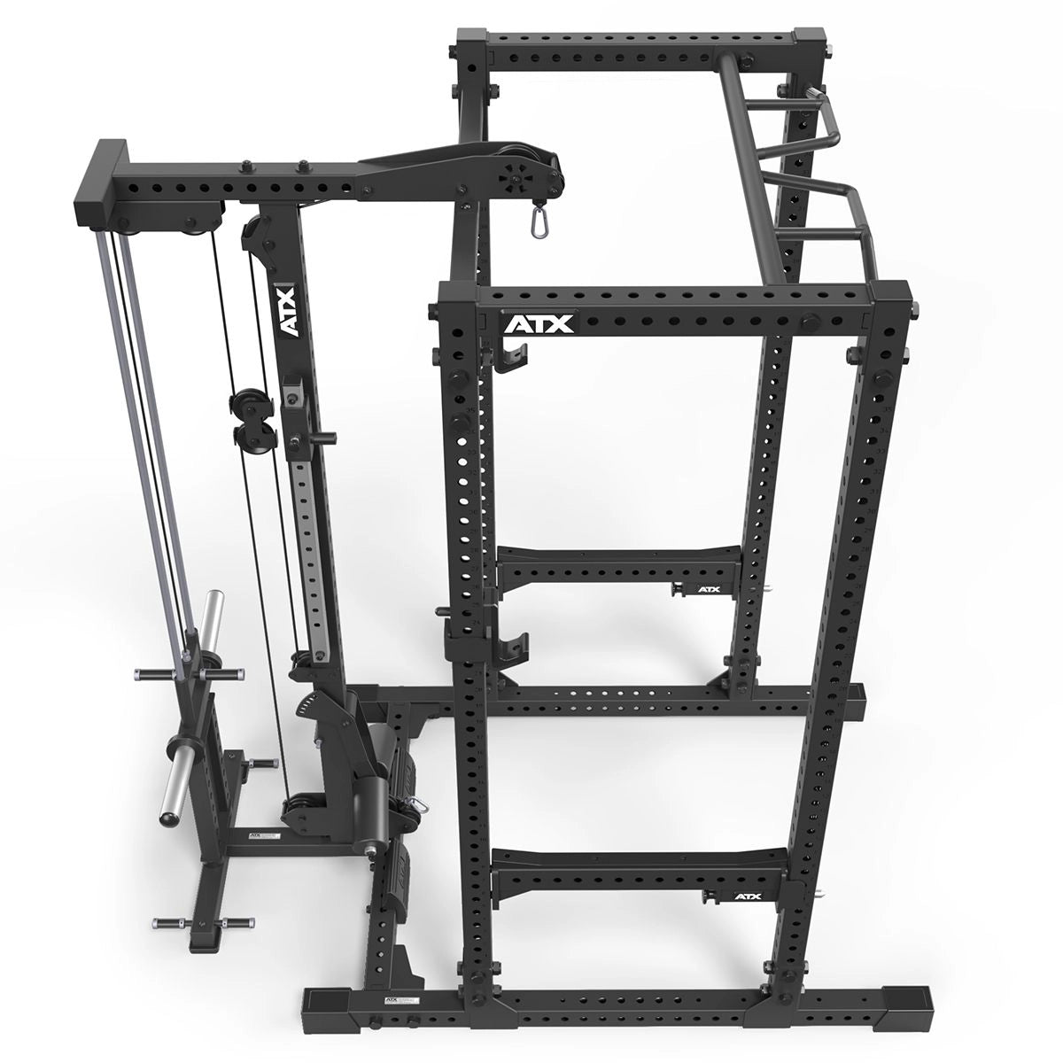 ATX® Power Rack PRX - 780 mit Latzug - Plate Load - Power Rack mit Kabelzug