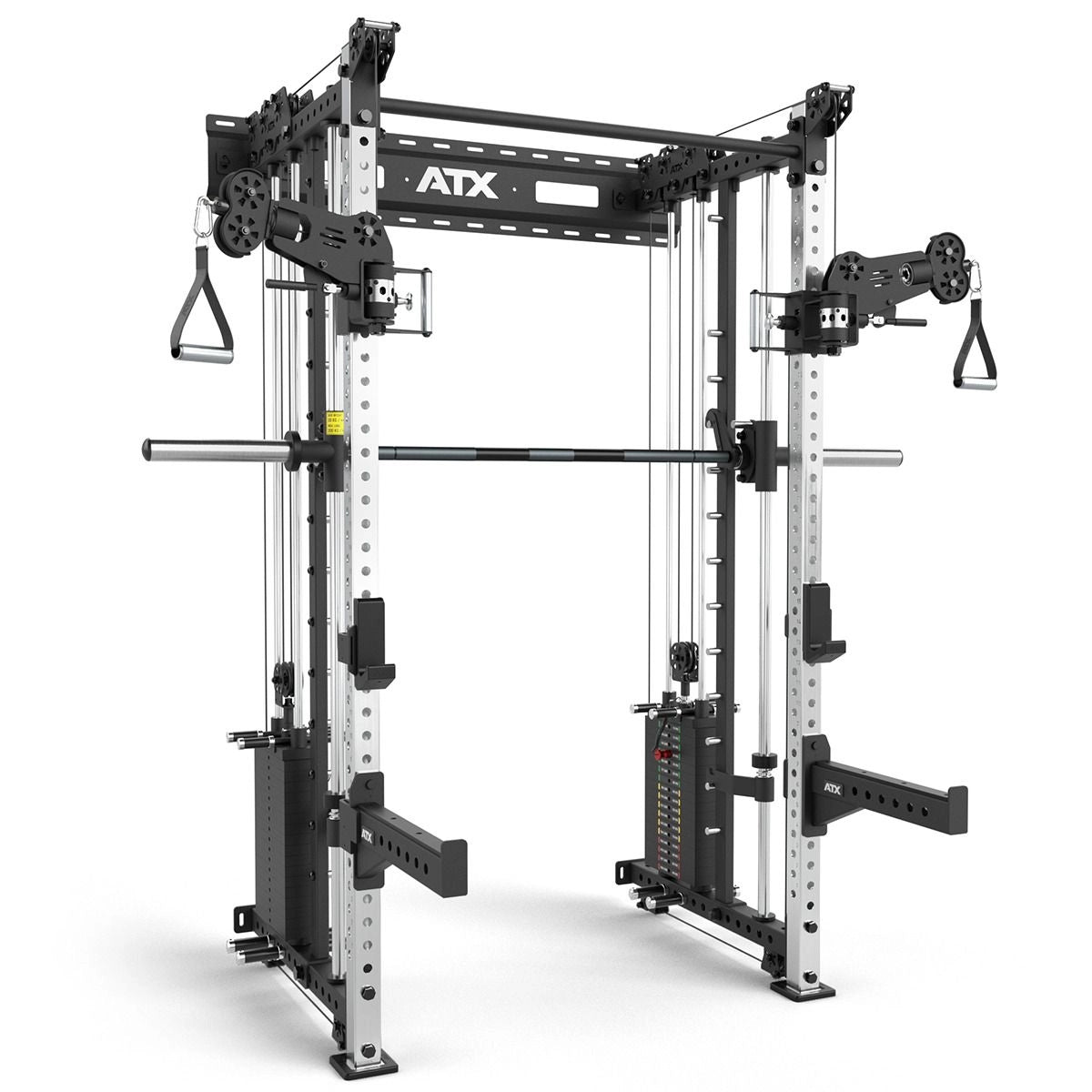 ATX® Rack - Zugstation mit Multipresse zur Wandbefestigung - Half Rack mit Kabelzug