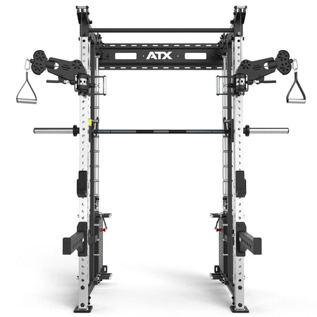 ATX® Rack - Zugstation mit Multipresse zur Wandbefestigung - Half Rack mit Kabelzug