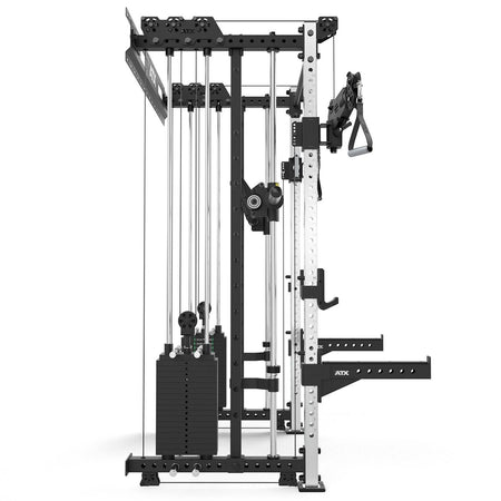ATX® Rack - Zugstation mit Multipresse zur Wandbefestigung - Half Rack mit Kabelzug