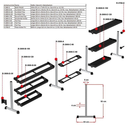 Build your Storage - Modulares Storage Rack - System SEMI - PRO 400 - Storage Modular