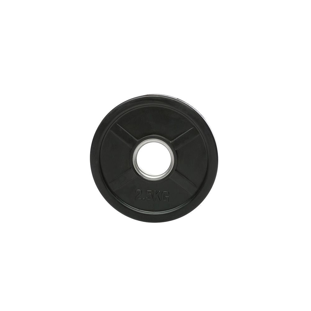 Hantelscheiben Gummi - Gripper - 50 mm - schwarz - Gummierte Hantelscheibe 50 mm