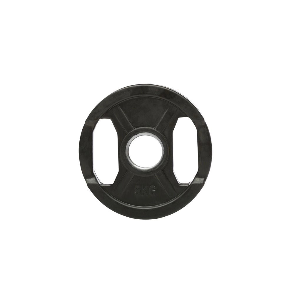 Hantelscheiben Gummi - Gripper - 50 mm - schwarz - Gummierte Hantelscheibe 50 mm