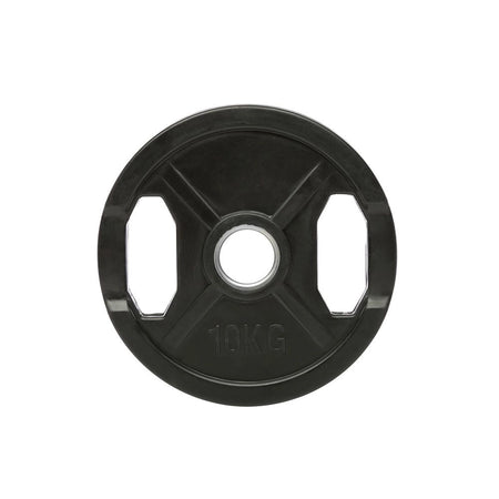 Hantelscheiben Gummi - Gripper - 50 mm - schwarz - Gummierte Hantelscheibe 50 mm